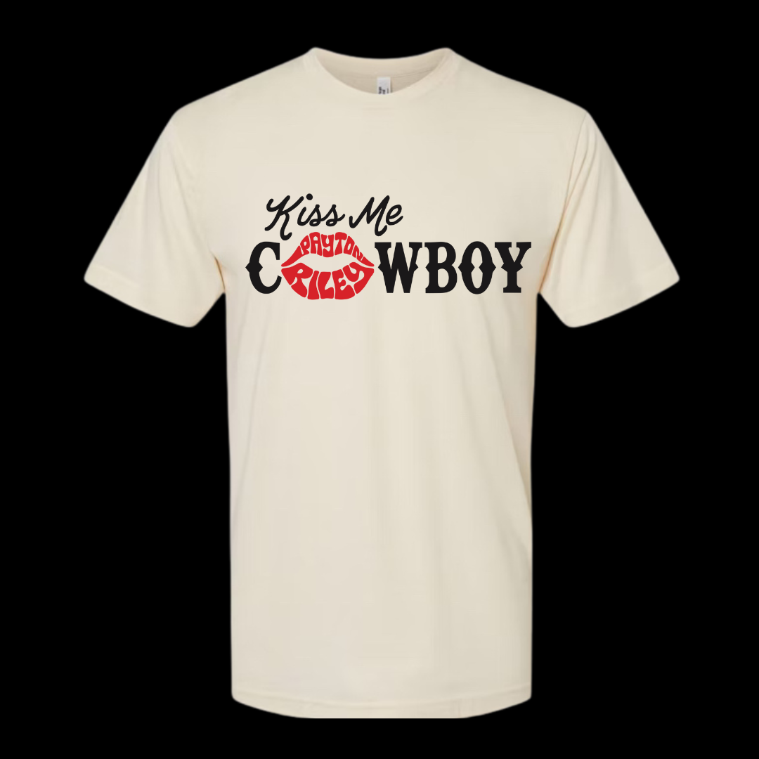 Kiss Me Cowboy Tshirt