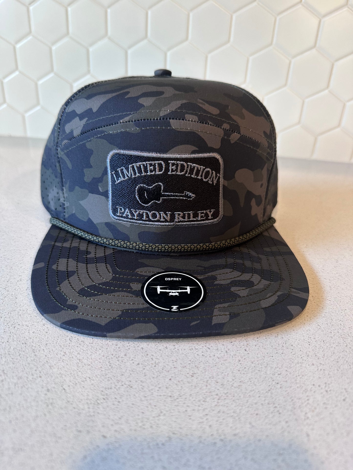 Black Camo 7-panel Limited Edition