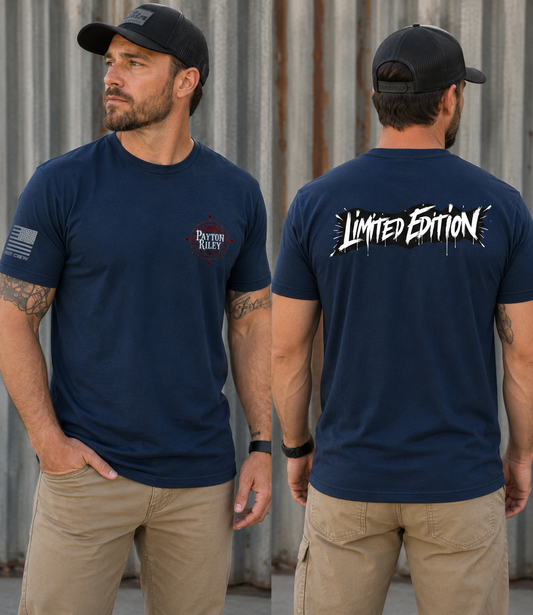 Dark Blue Patriot Crew Tshirt