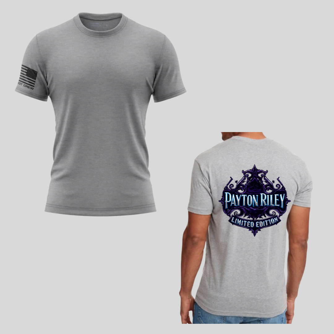 Light Grey Patriot Crew Tshirt