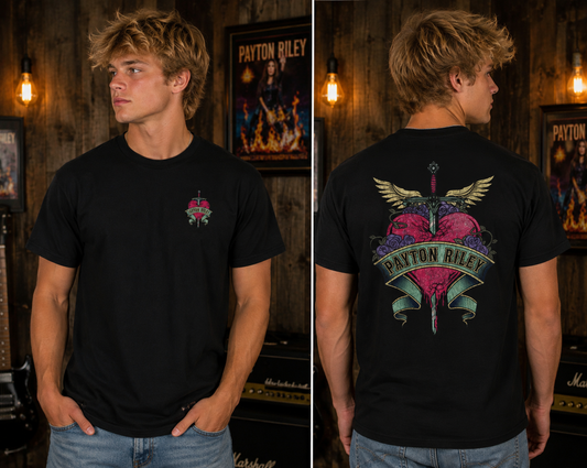 Payton Riley Heart Tshirt