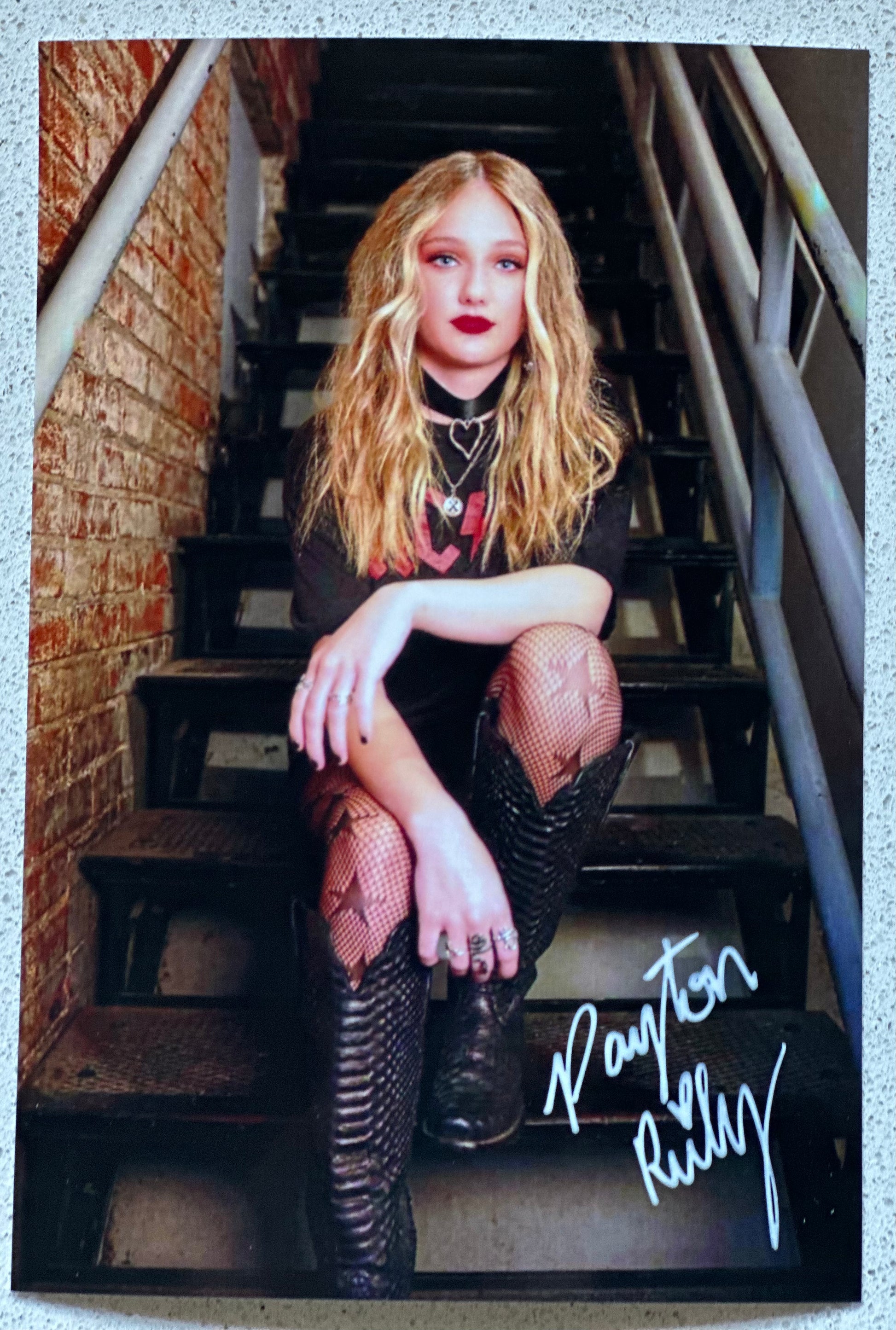 Payton Riley Stage Autographed PR Photo – Payton Riley Music