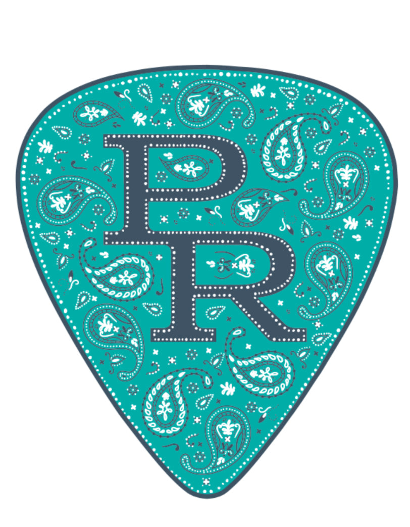 PR Guitar Pick Sticker/Decal