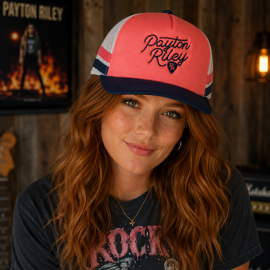 Coral Trucker Hat