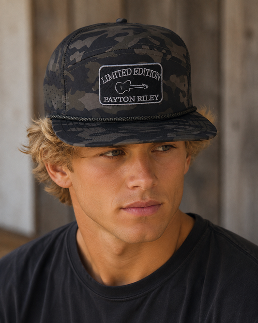 Black Camo 7-panel Limited Edition